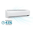 Ar Condicionado Split Inverter Samsung WindFree Connect 18000 BTUS Frio 220V AR18CVFAAWKNAZ